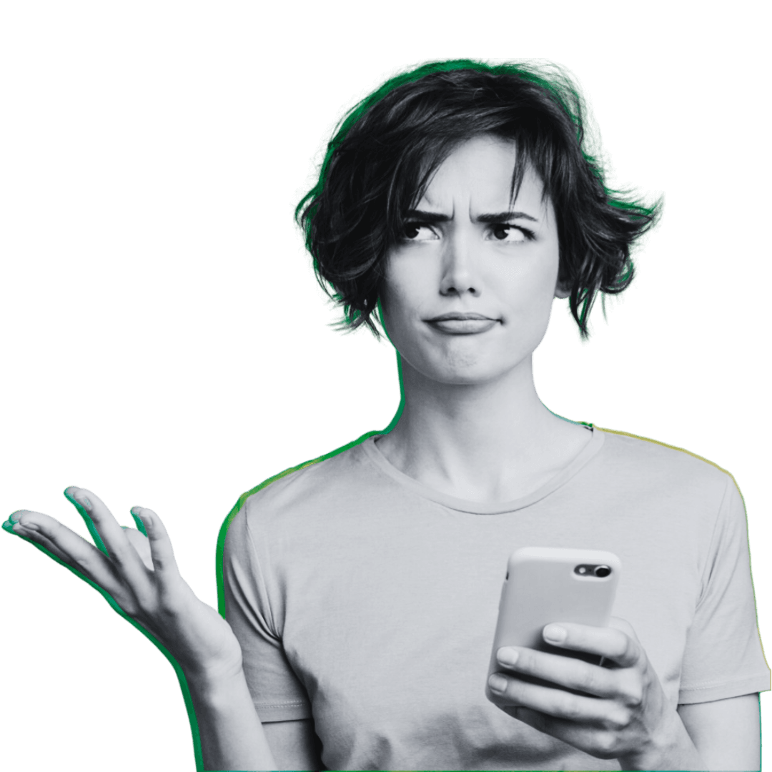 Woman wondering about terms and conditions of boiler servicing