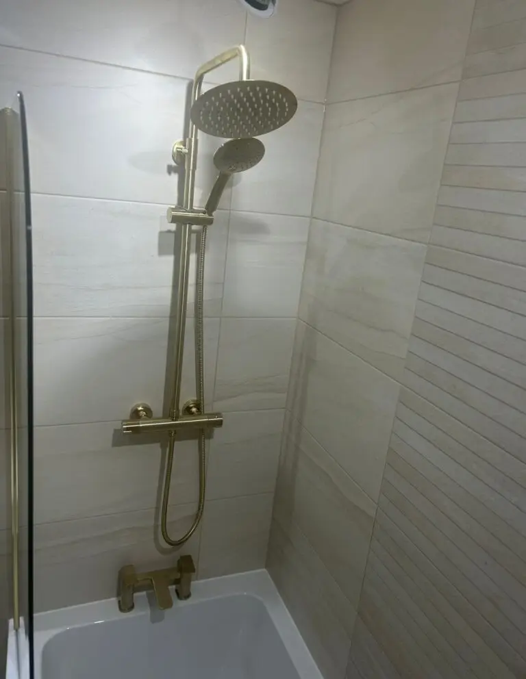 Shower installation in Falkirk - RCA